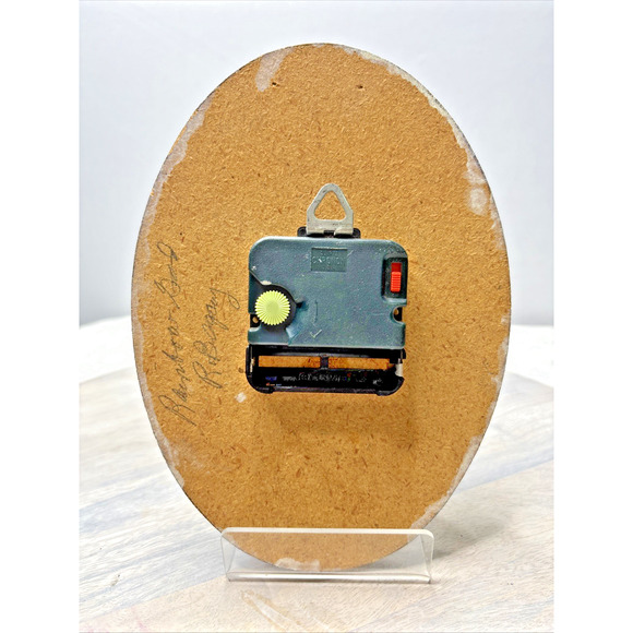 Vintage Southwestern Turquoise Stone Clock – Sand Art Design, Handcrafted DNW - Picture 3 of 4